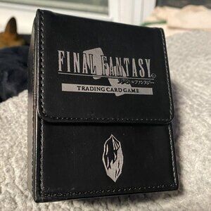 Final Fantasy TCG FFTCG Opus VII 7 Pre-Release Black Deck Box -